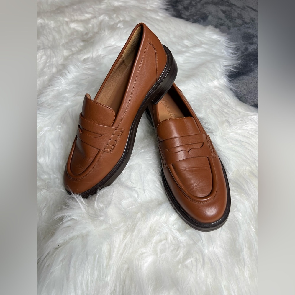 Madewell The Vernon Loafer in Dried Maple Size 8 Retails: $158 - Picture 2 of 10